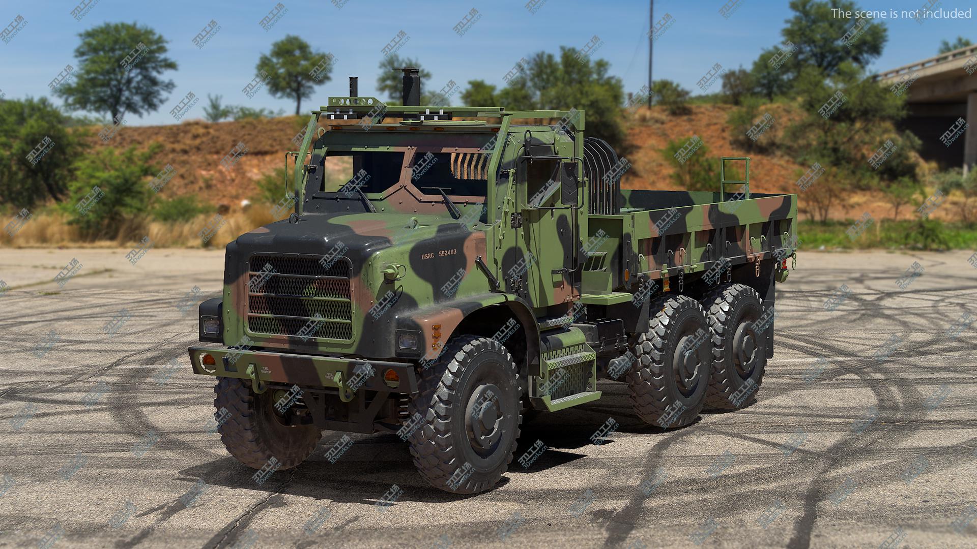 images/goods_img/202104093/Military Medium Cargo Truck 6x6 Dusty model/1.jpg